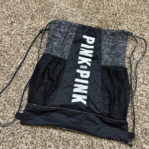 VS Pink drawstring backpack